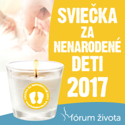 Sviečka za nenarodené deti 2017 - materiály na stiahnutie